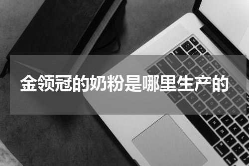 金领冠的奶粉是哪里生产的