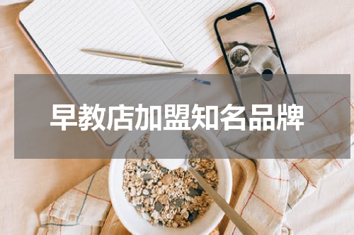 早教店加盟知名品牌