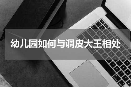 幼儿园如何与调皮大王相处