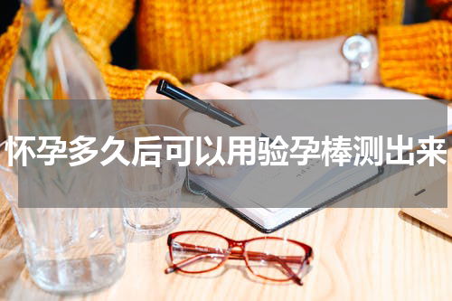 怀孕多久后可以用验孕棒测出来