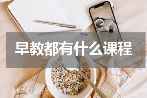 早教都有什么课程