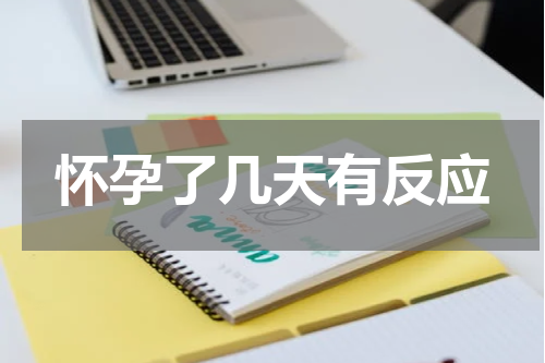 怀孕了几天有反应