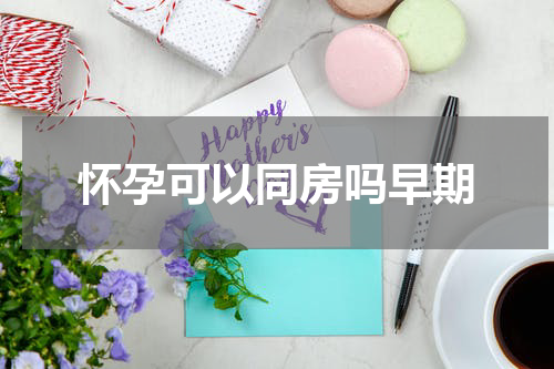 怀孕可以同房吗早期