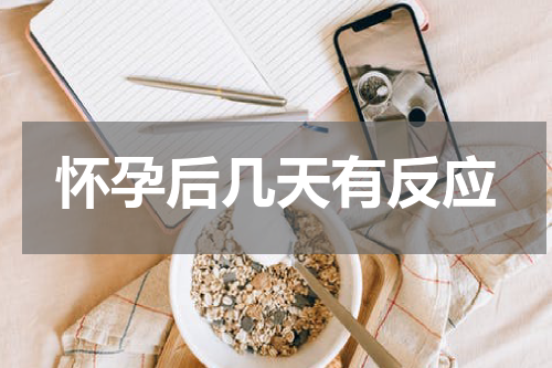 怀孕后几天有反应