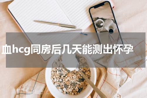 血hcg同房后几天能测出怀孕