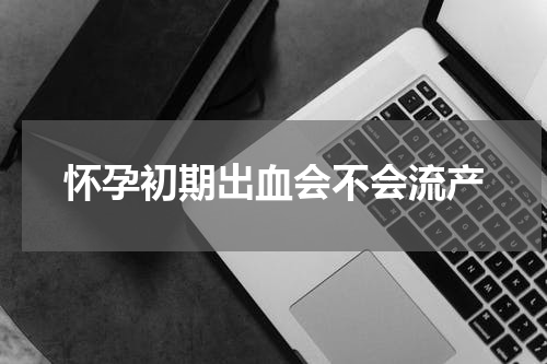 怀孕初期出血会不会流产