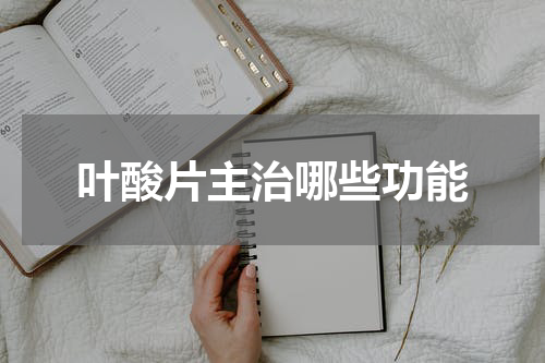 叶酸片主治哪些功能