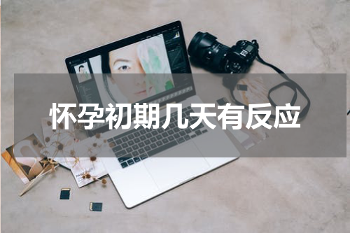 怀孕初期几天有反应