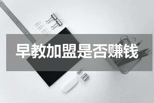 早教加盟是否赚钱