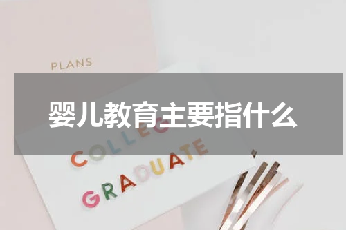 婴儿教育主要指什么