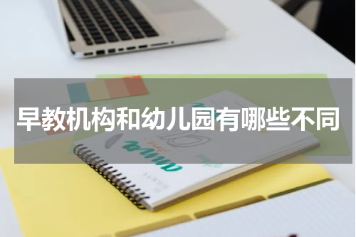 早教机构和幼儿园有哪些不同