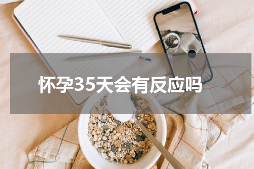 怀孕35天会有反应吗