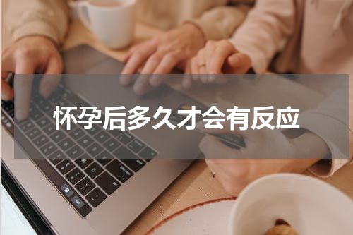 怀孕后多久才会有反应