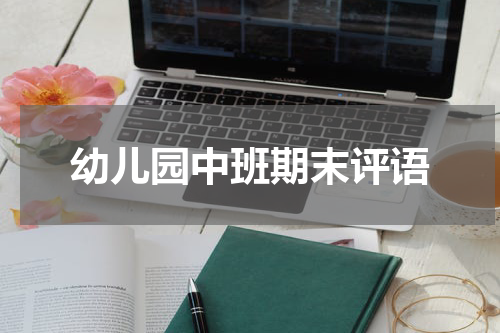 幼儿园中班期末评语