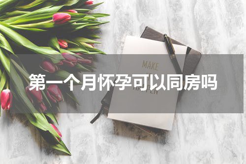 第一个月怀孕可以同房吗