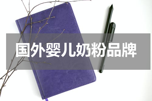 国外婴儿奶粉品牌