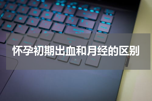 怀孕初期出血和月经的区别