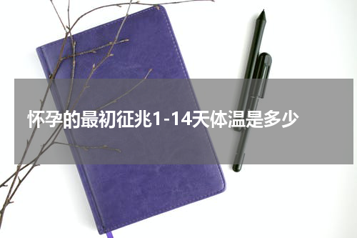 怀孕的最初征兆1-14天体温是多少