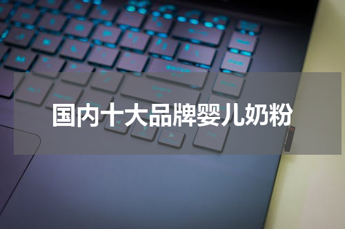 国内十大品牌婴儿奶粉