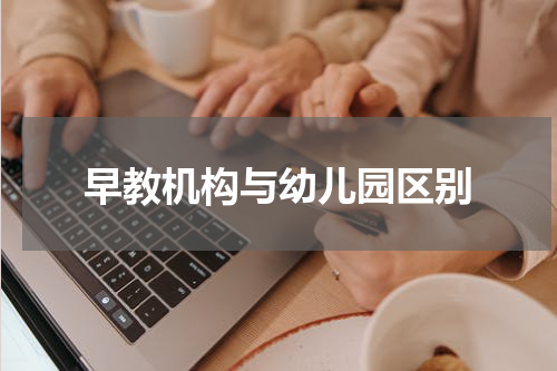 早教机构与幼儿园区别