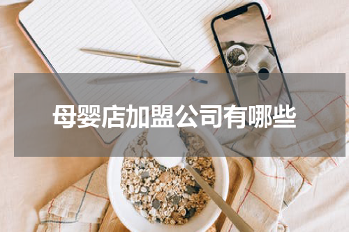 母婴店加盟公司有哪些