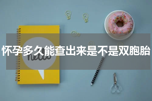 怀孕多久能查出来是不是双胞胎