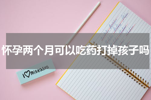 怀孕两个月可以吃药打掉孩子吗