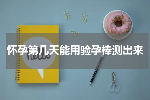 怀孕第几天能用验孕棒测出来