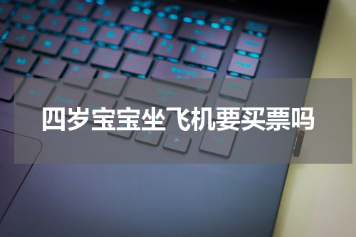 四岁宝宝坐飞机要买票吗