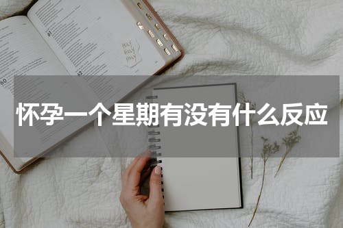 怀孕一个星期有没有什么反应