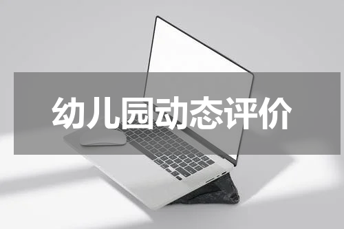 幼儿园动态评价