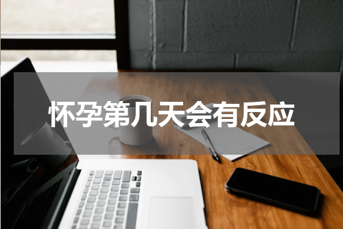 怀孕第几天会有反应