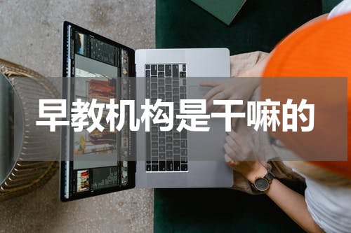 早教机构是干嘛的