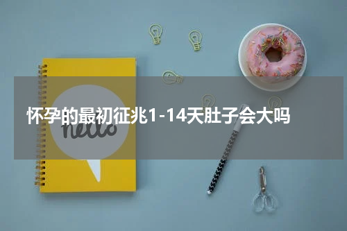 怀孕的最初征兆1-14天肚子会大吗