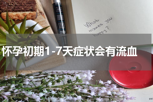 怀孕初期1-7天症状会有流血