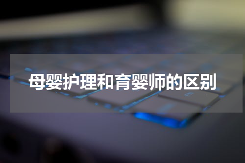母婴护理和育婴师的区别