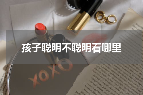 孩子聪明不聪明看哪里