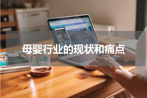 母婴行业的现状和痛点