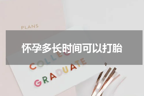 怀孕多长时间可以打胎