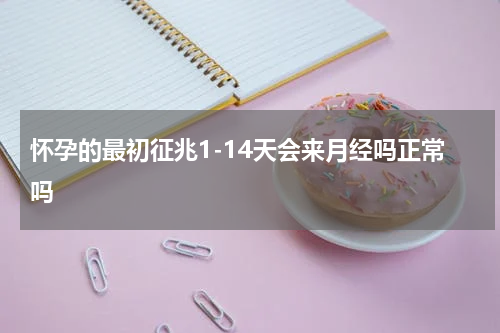 怀孕的最初征兆1-14天会来月经吗正常吗