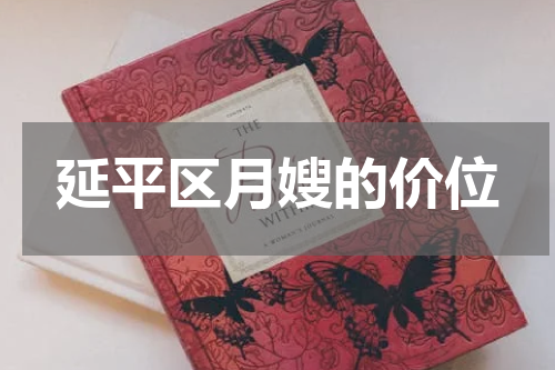 延平区月嫂的价位