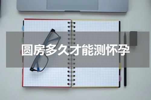 圆房多久才能测怀孕