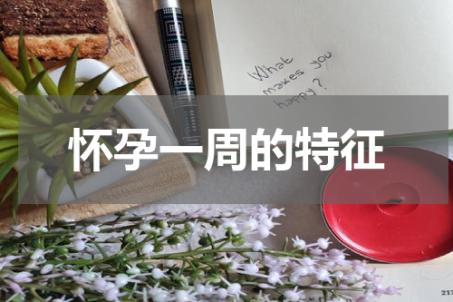 怀孕一周的特征