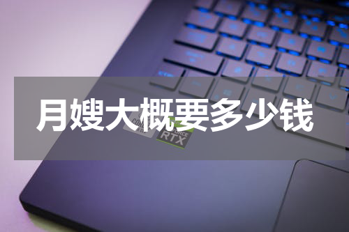 月嫂大概要多少钱