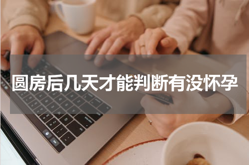 圆房后几天才能判断有没怀孕