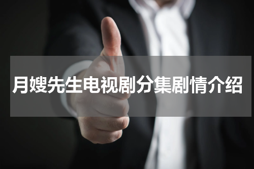 月嫂先生电视剧分集剧情介绍