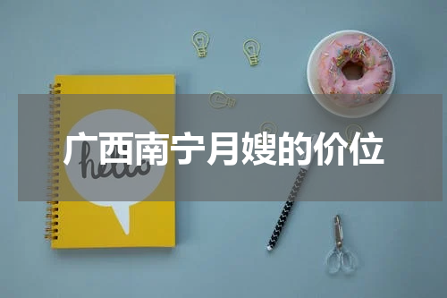 广西南宁月嫂的价位