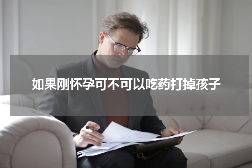 如果刚怀孕可不可以吃药打掉孩子