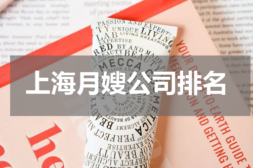 上海月嫂公司排名