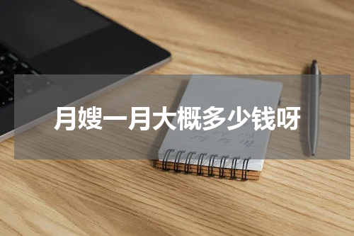 月嫂一月大概多少钱呀